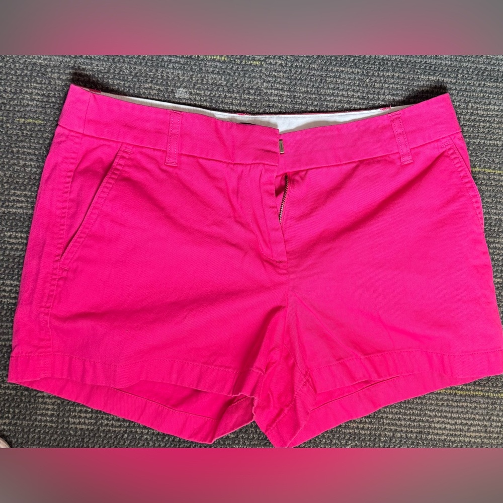 J. Crew Pink Bermuda Shorts Vibrant Style